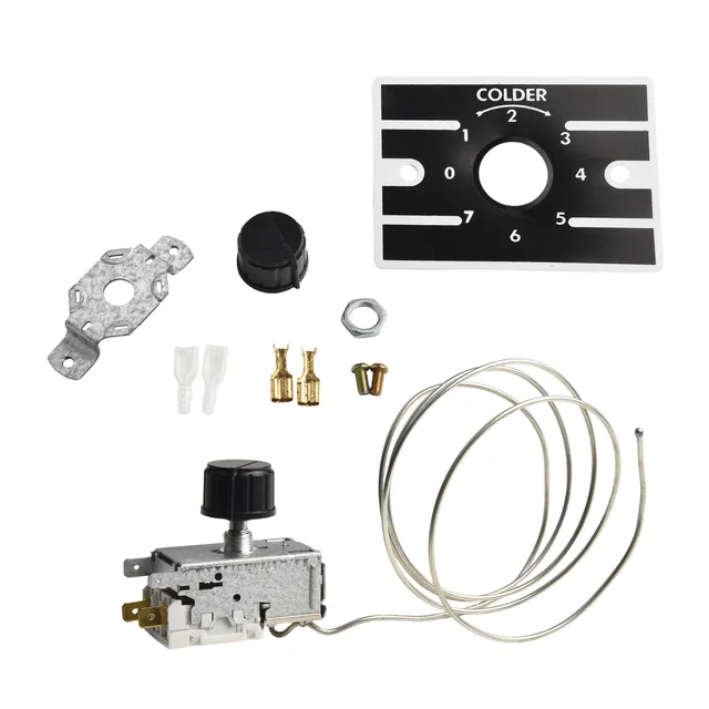 Contrôleur de température mécanique pour réfrigérateur K50-P1125, thermostat avec régulation de température par borne mécanique 1