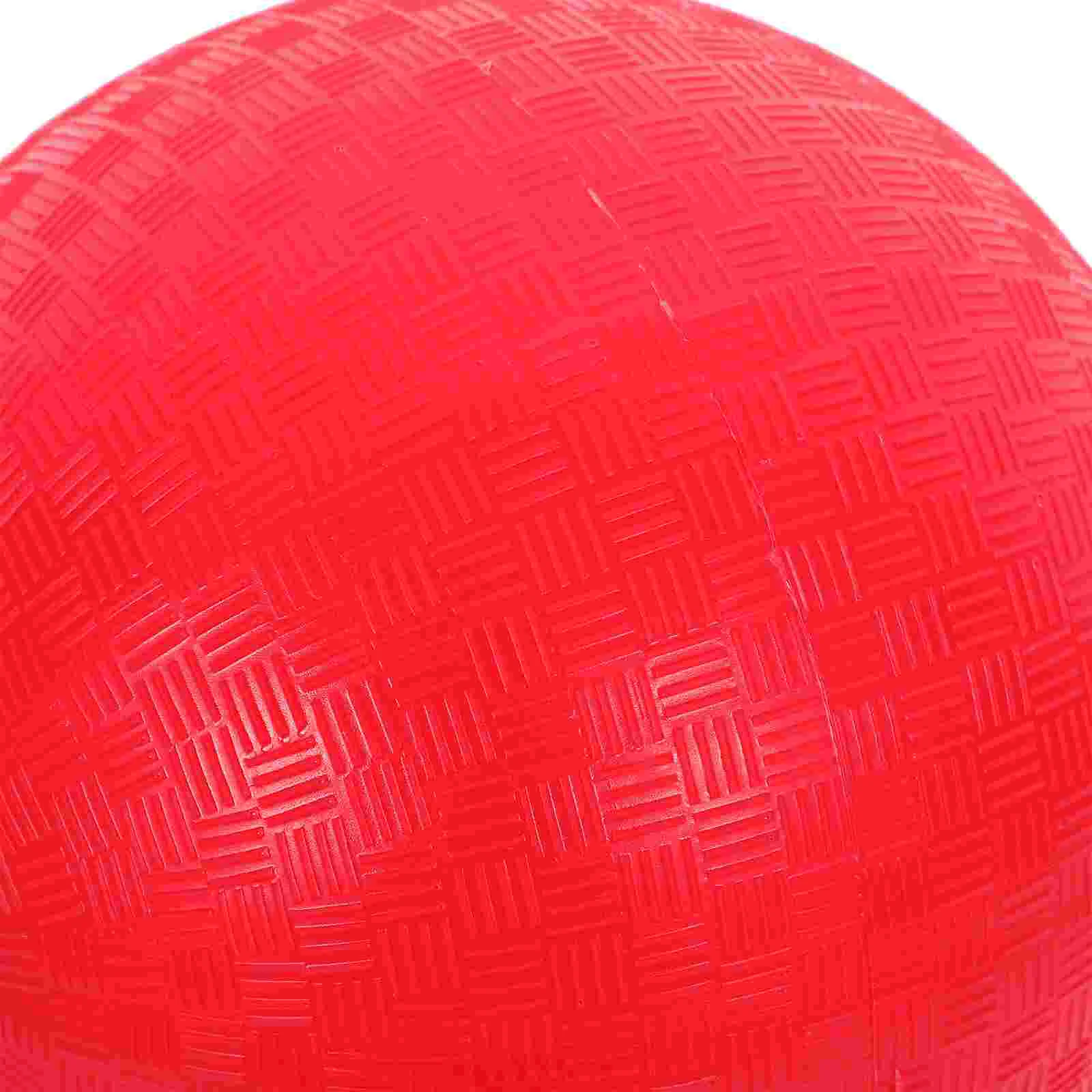Kids Playing Balls Playground Game Kick for Outdoor Patting Home Red Pvc Ages 8-12 3