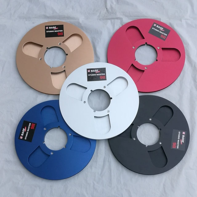 1/4 10.5 Inch Open Reel Audio Tape Empty Nab Hub Reel-To-Reel Recorders  With Disk New Aluminum Accessories By BASF - AliExpress