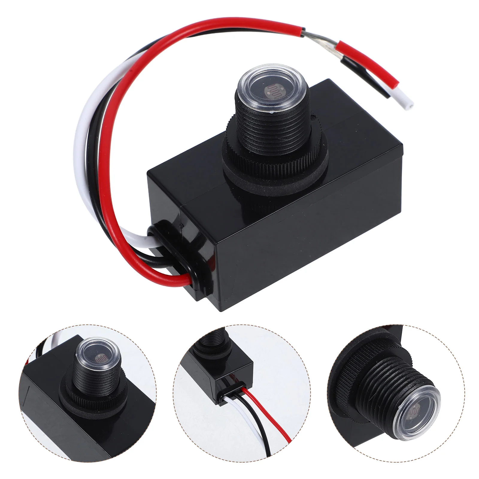 Light Sensor Photoelectric Sensors Controller 540X450X270CM Abs Plastic Photocell 3