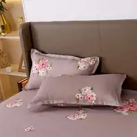 Taie d'oreiller de literie Design fleurs personnalisables, décoration de maison de chambre adulte, housse de coussin de taille personnalisée, 70x70cm, 51x66cm, 1 pièce 6