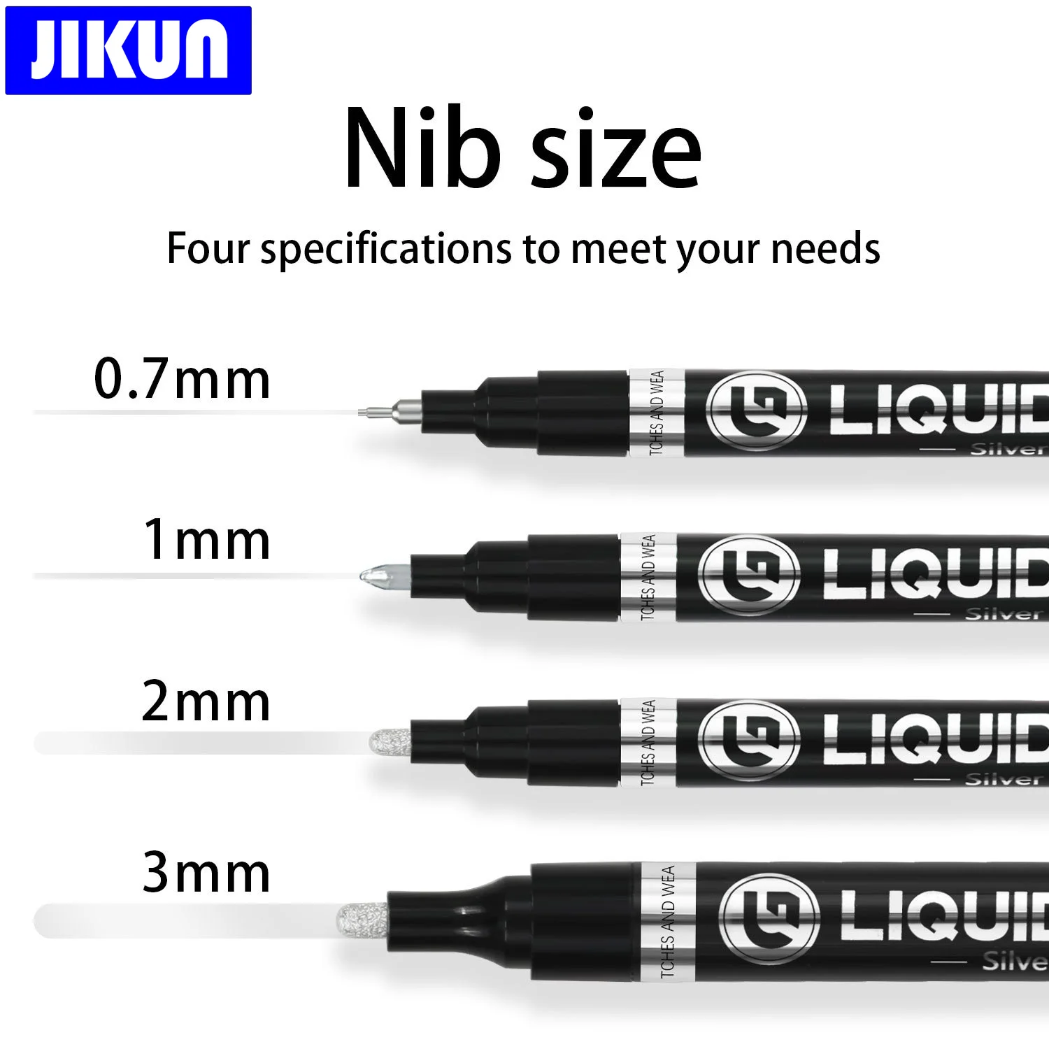 Details of New Liquid Chrome Marker Silver Mirror Marker