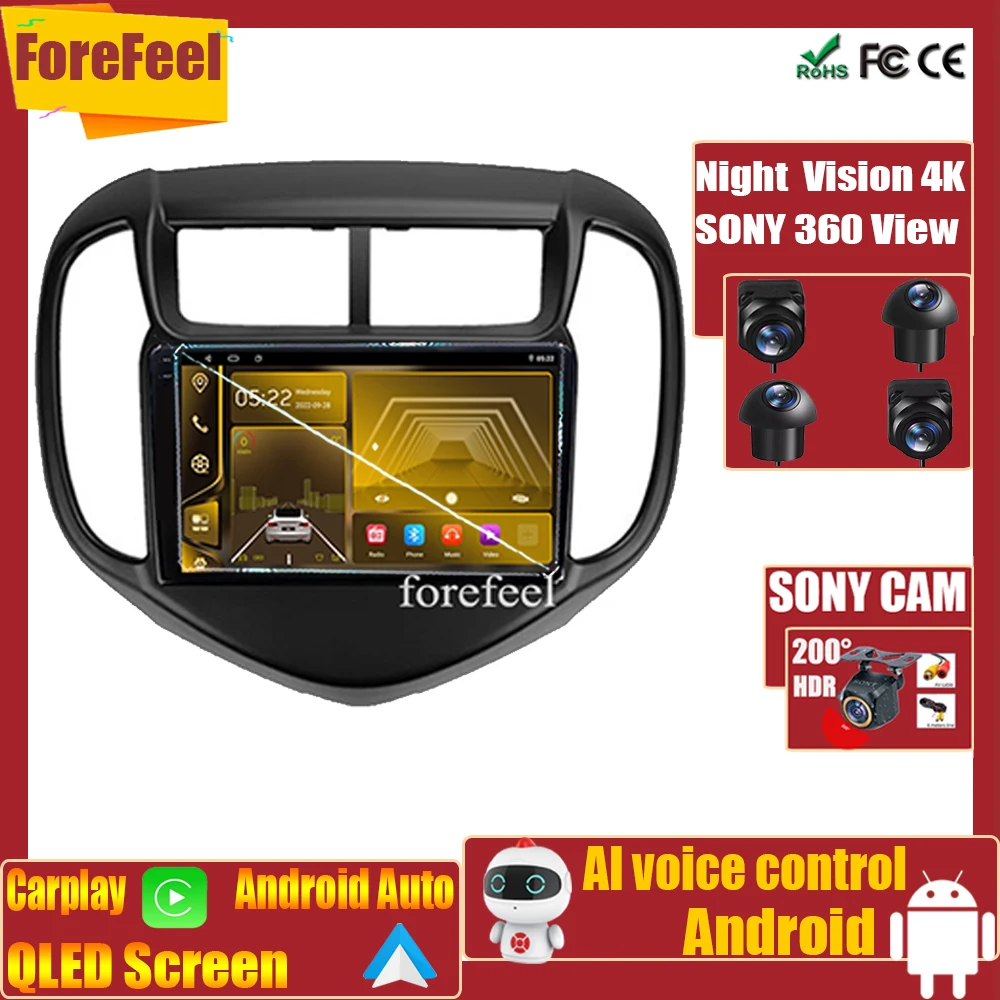 

Auto Sceren 7862 For Chevrolet Aveo 3 2016 - 2021 Player Stereo HeadUnit No 2din High-performance Carplay Vehicle Radio Monitor