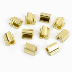 Zipper Repair Kit: Non-Slip Metal Zipper End Locks for DIY Sewing & Tailoring (LightGold-TopStop)