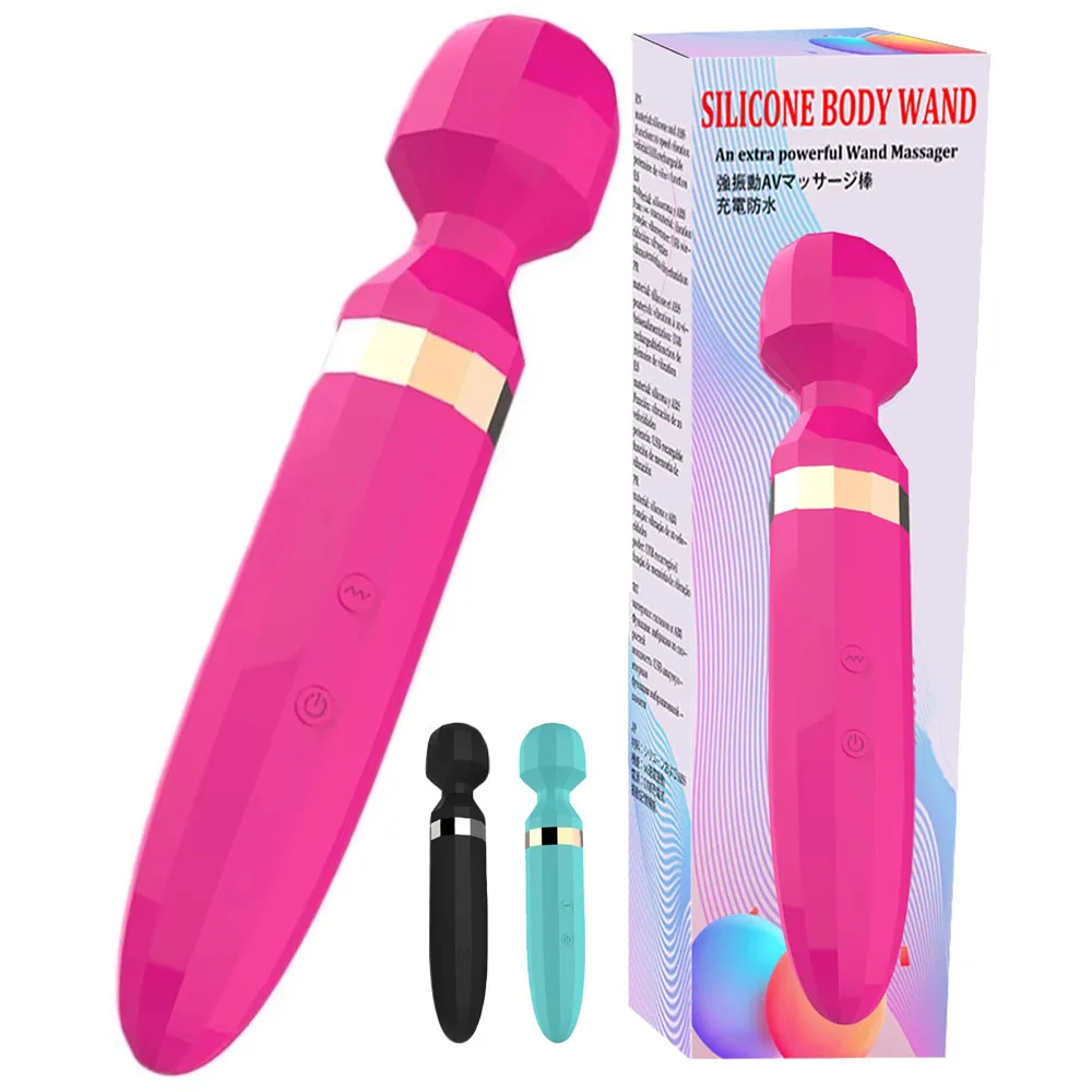 AV-Vibrator, USB wiederaufladbar, G-Punkt-Stimulation, Klitoris, 10 Geschwindigkeiten, Vibration, Masturbation, Sexspielzeug, Massage für Frauen