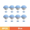 8Pcs--Blue