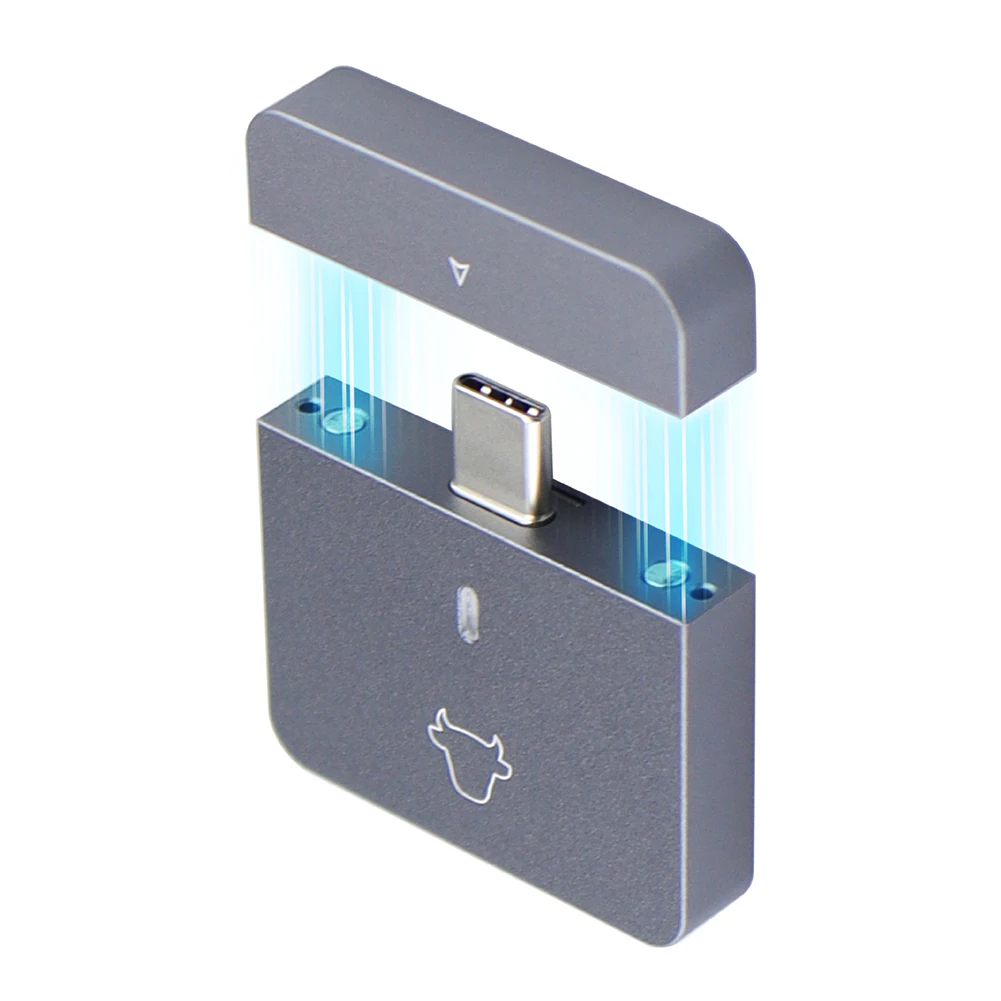 M.2 NVMe 2230 SSD Hard Disk Box USB3.2 Gen2 Mobile Solid State Disk Case for M2 2230 SSD Aluminum Alloy Enclosure
