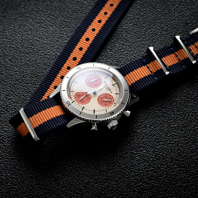 Quartz Watch for Man with Seiko VK68 Movement from Japan