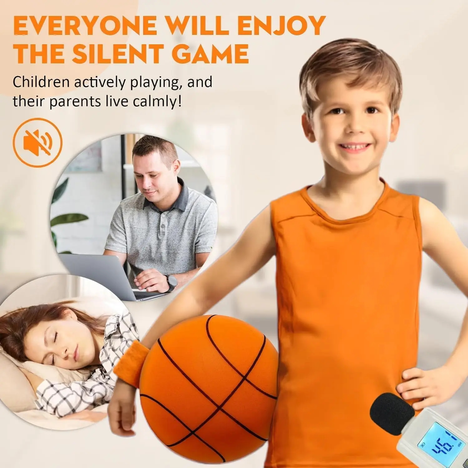 Basketball Ball Silent Indoor For Training, basketball balls