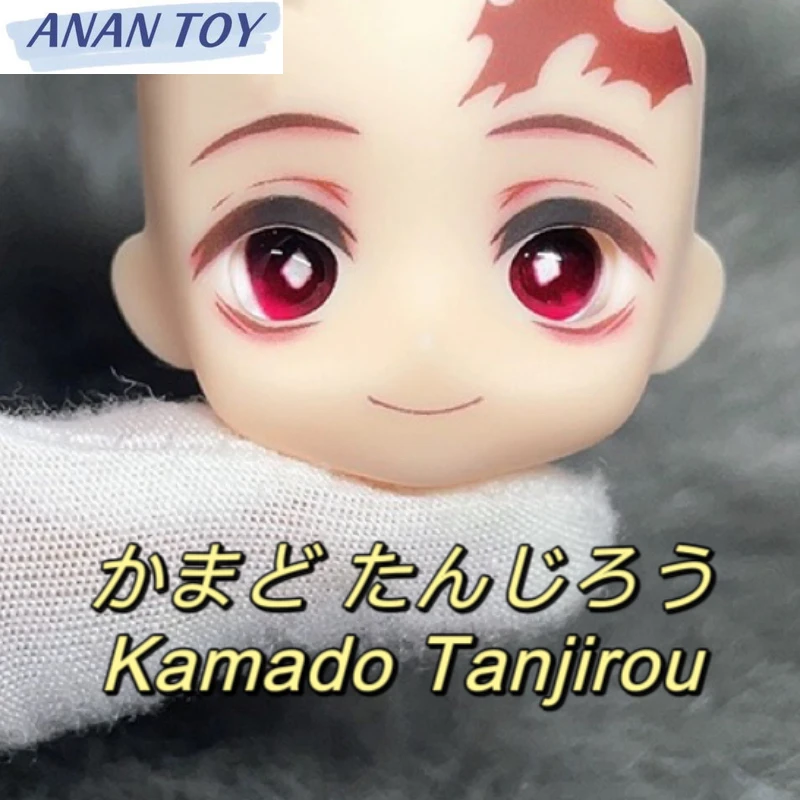KamadoTanjirou Ob11 Face GSC YMY Open Eyes Faceplates with Eyes  Handmade Anime Game Cosplay Doll Accessories