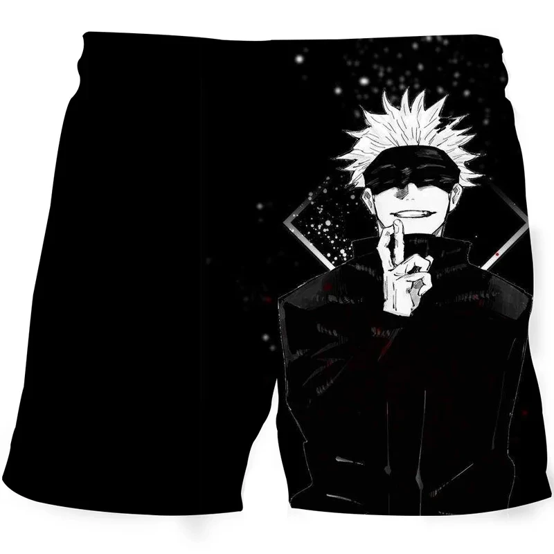 New Anime Spell Back to War Digital Print Pattern Sports Shorts Summer Outdoor Sports Basketball Shorts Beach Pants S-2XL 5