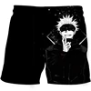 New Anime Spell Back to War Digital Print Pattern Sports Shorts Summer Outdoor Sports Basketball Shorts Beach Pants S-2XL 5
