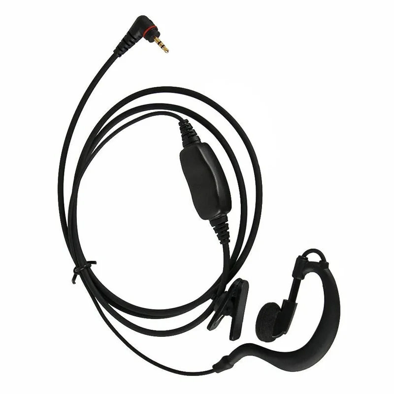 

HYT G-Shaped Ear hook PTT Mic Speaker Headset for Hytera TD350 TD360 TD370 PNC370 BD300 BD302 BD350 BD360 PD365 PD362 Radio