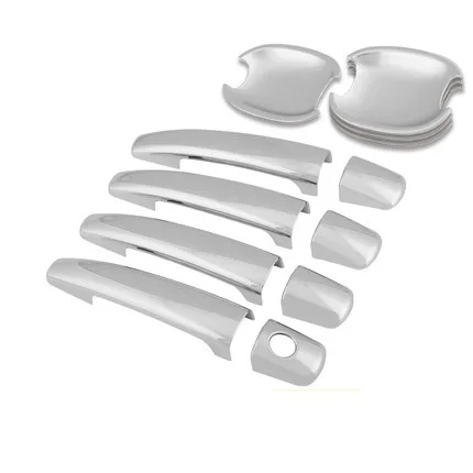 

For Peugeot 308 2012-2015 High-quality ABS Chrome door bowl handle decorative stickers anti-scratch protection car styling H