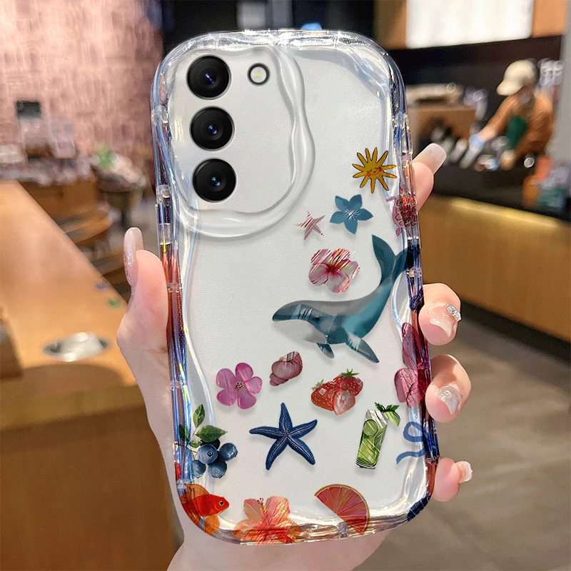 Ocean Elements Series Protective Phone Case Cover