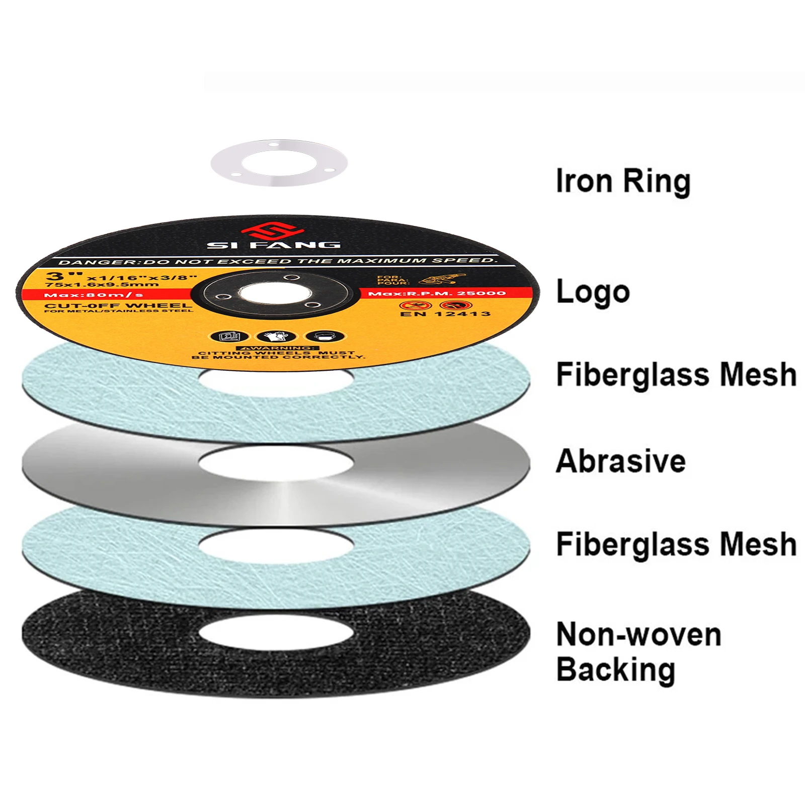 30PCS Metal Cutting Disc 75mm Resin Grinding Wheel Disc for Stainless Steel Iron Angle Grinder Cutting Circular Saw cutting disc grinding disc abrasive wheel grinding wheel cutting blade saw blade