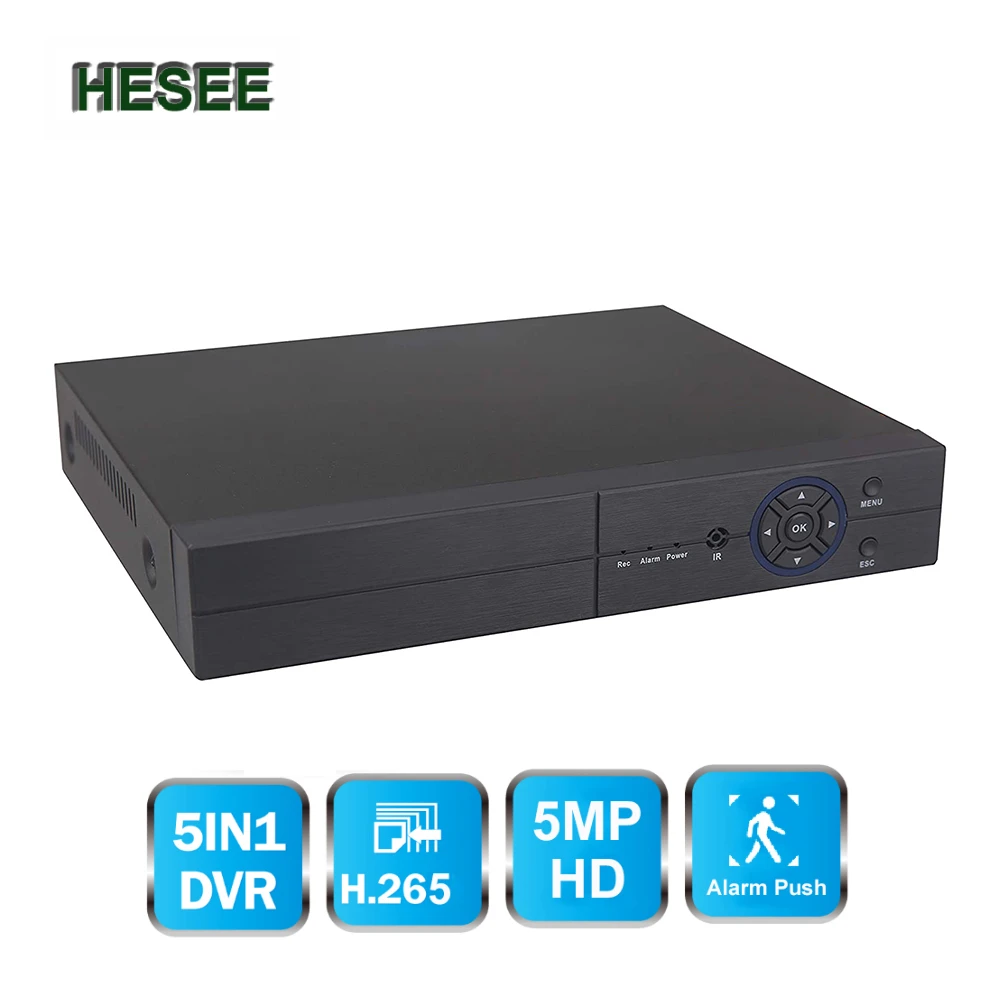 best gps for car HESEE CCTV DVR 5MP AHD TVI CVI IP CVBS Analog Camera Recorder 5in1 5MN 4CH 8CH NVR Security SATA HDD P2P Electronic Fence garmin gps for trucks