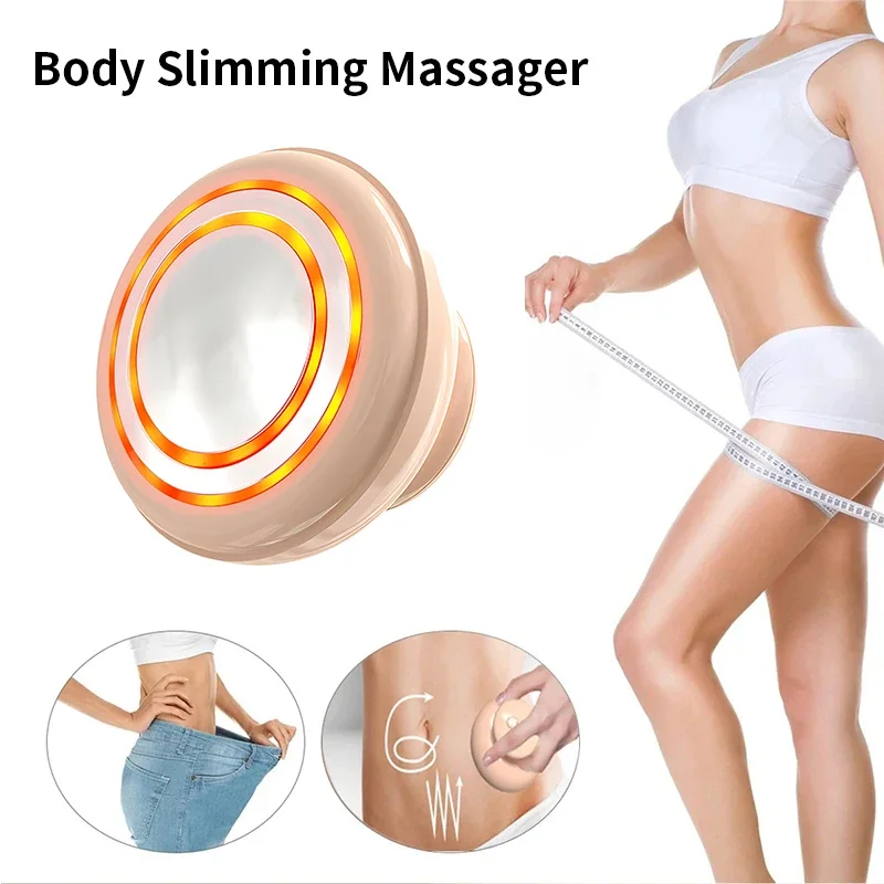 

EMS Electric Body Slimming Machine Fat Burner Slim Shaping Device Ultrasonic Vibration Heating Lose Weight Cellulite Massager