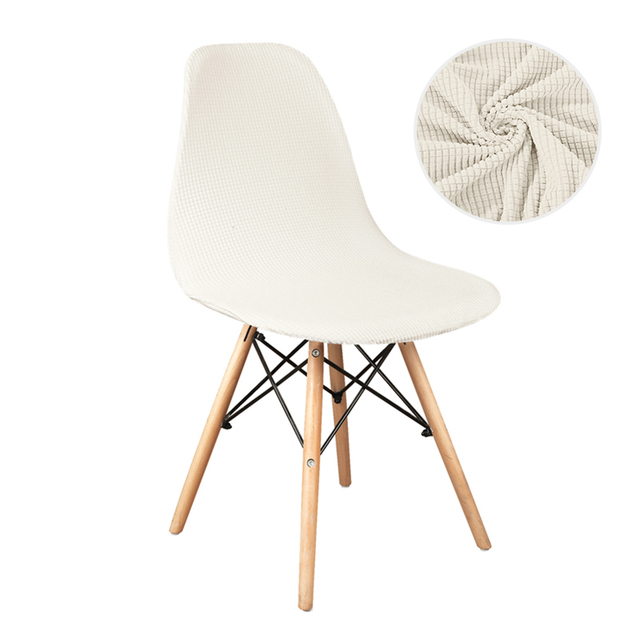 Pcs Velvet fabric Bar Chair Cover Washable Removable Seat Cover Armless Shell Chair Covers for Banquet Home Hotel