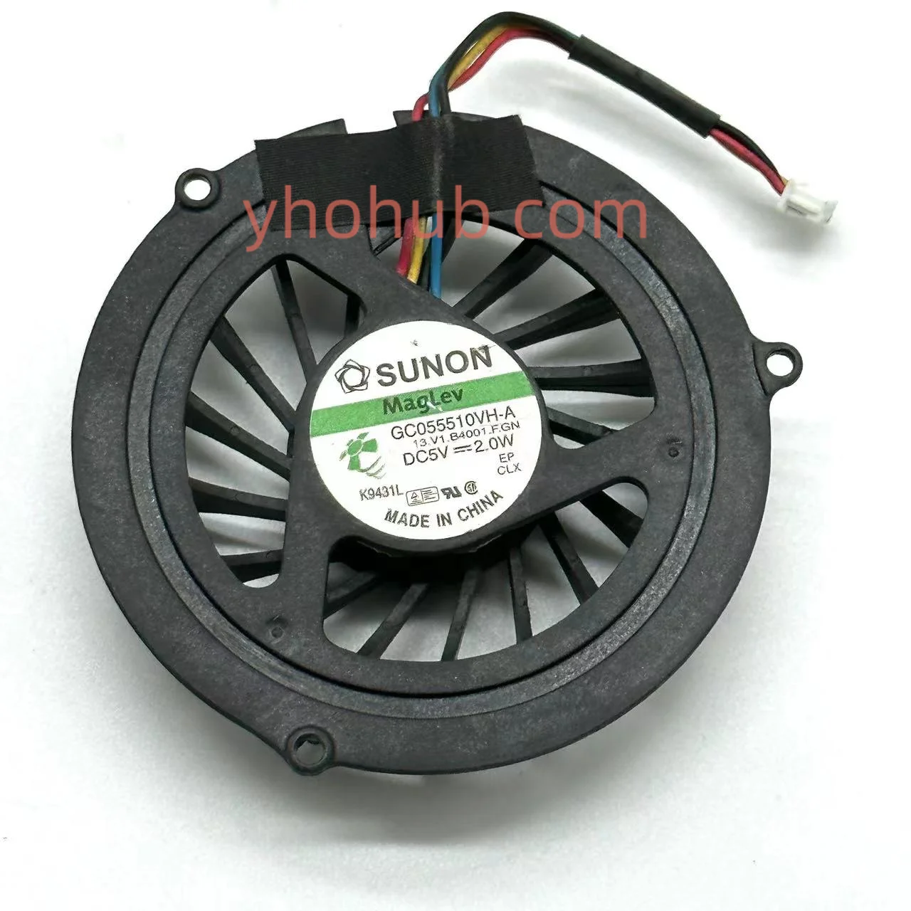 

SUNON GC055510VH-A 13.V1.B3925.F.GN Круглый Вентилятор для сервера DC 5V 2,0 W 4-Wire