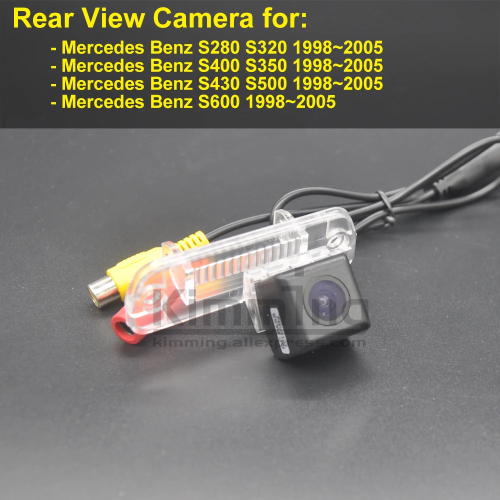 

Car Rear View Camera for Mercedes Benz S280 S320 S400 S350 S430 S500 S600 1998~ 2003 2004 2005 Wireless Reversing Parking Camera