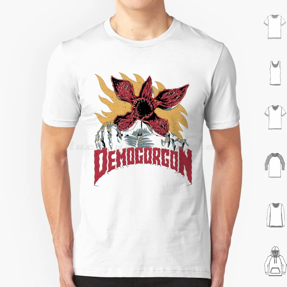 thumbnail image 1 of Demogorgon T Shirt 6Xl Cotton Cool Tee Demogorgon Eleven Netflix Dustin Stranger Mike Things Lucas Upside Down 80S Tv Horror, 1 of 5