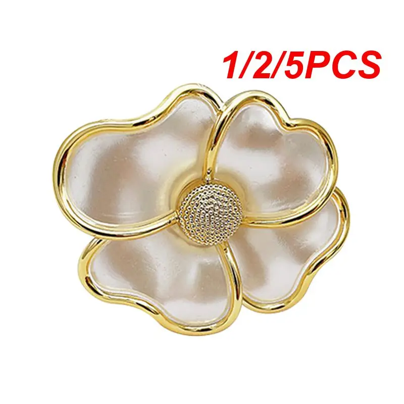 

1/2/5 шт./партия, кольцо для салфеток с белыми цветами