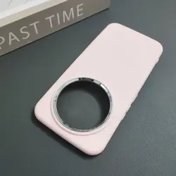 Luxury Silicone Frosted Back Cover for Honor Magic 7 Lite and X9C (Pink)