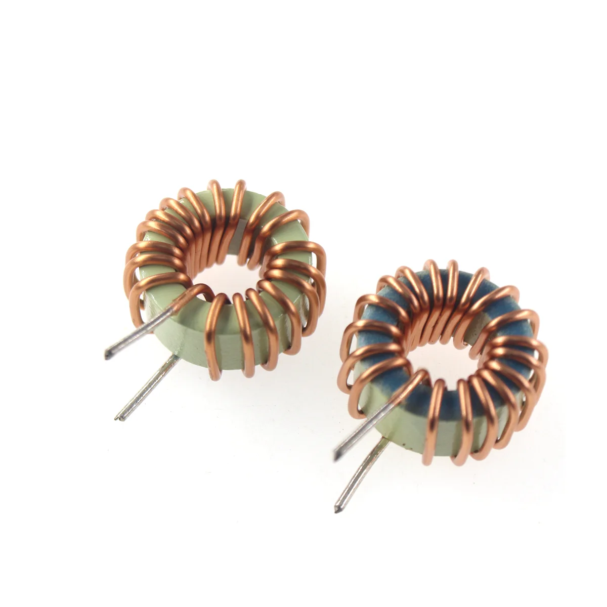 Set of 2 Blue and Green Multi-Spec Magnetic Ring Inductors, 20MM Size