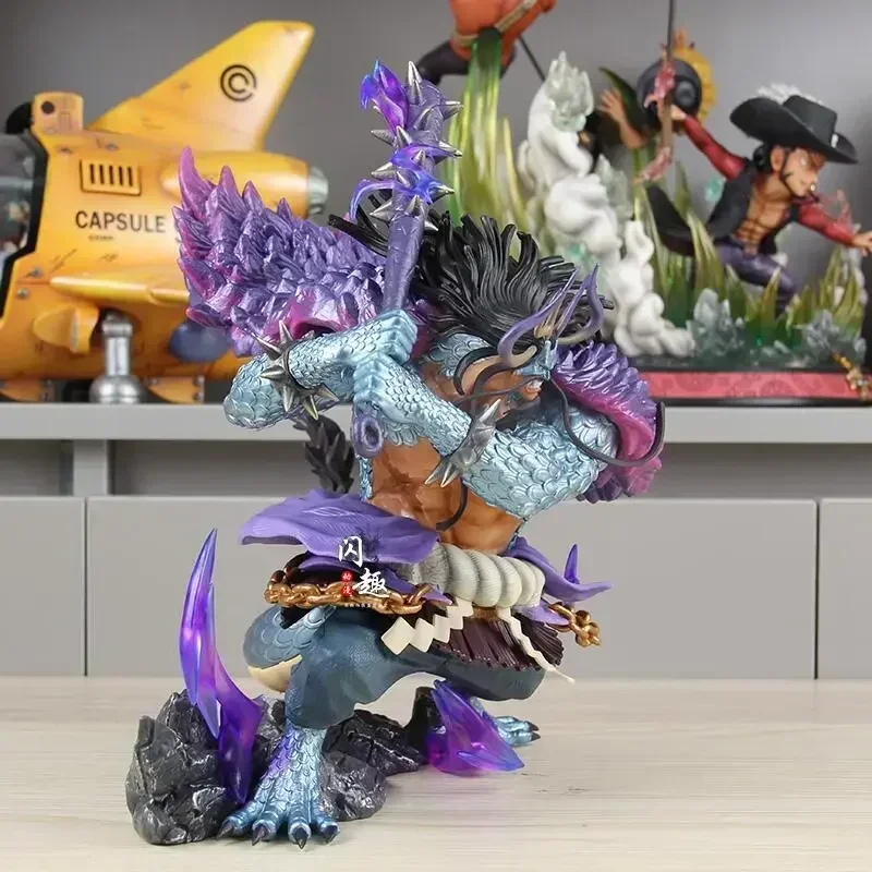 

27cm One Piece LX Kaido Anime Figurine Four Emperors Figures Dragon Kaido Action Figure PVC Model Collection Statue Toys Gifts