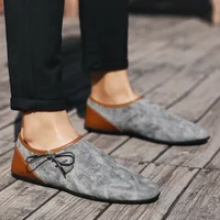 Summer Men Shoes Casual Breathable Soft Mens Loafers Light Leather Shoes Flats Fashion Slip-On Driving Shoes Zapatillas Hombre 2