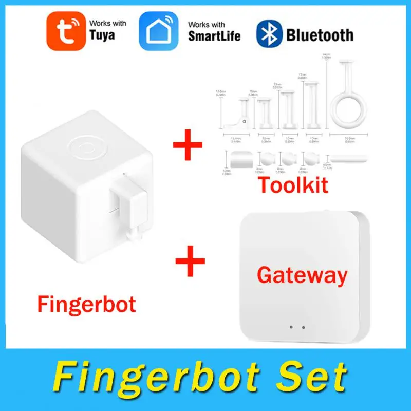 Tuya Smart Bluetooth Mesh Fingerbot Plus Pulsante Interruttore Pusher Fingerbot Interruttore Smart Life Control Funziona Con Alexa Google Home