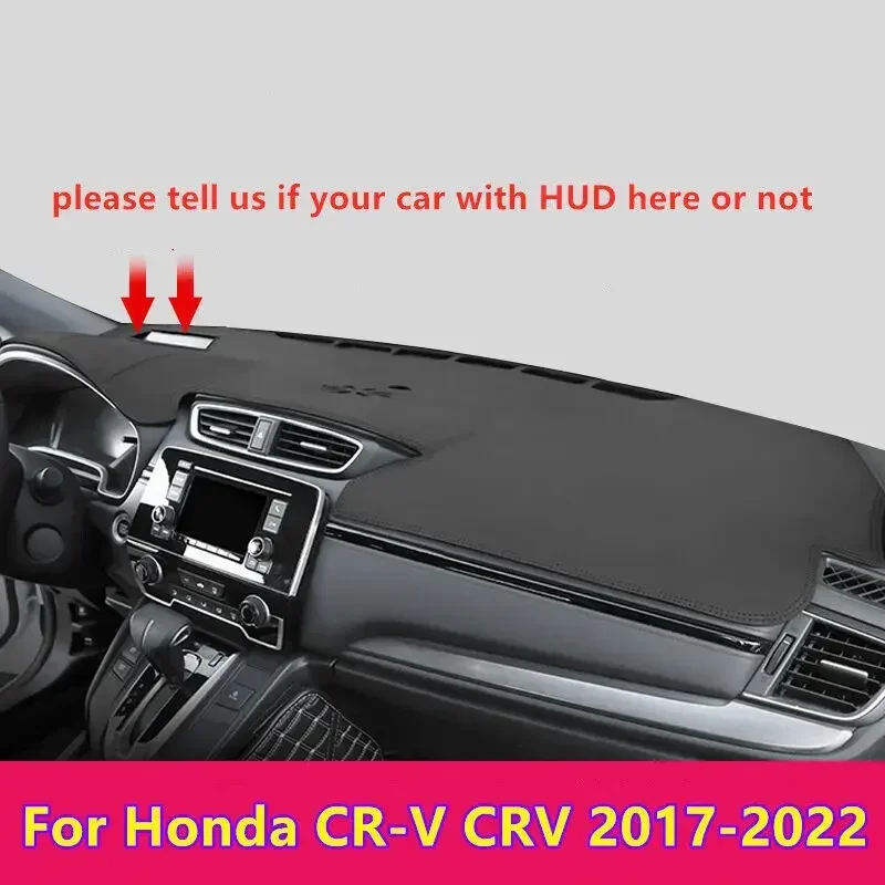 

Left Hand Drive PU Leather Dashboard Cover Dash Pretector Mat Dashmat Carpet For Honda CR-V CRV 2017 2018 2019 2020 2021 2022