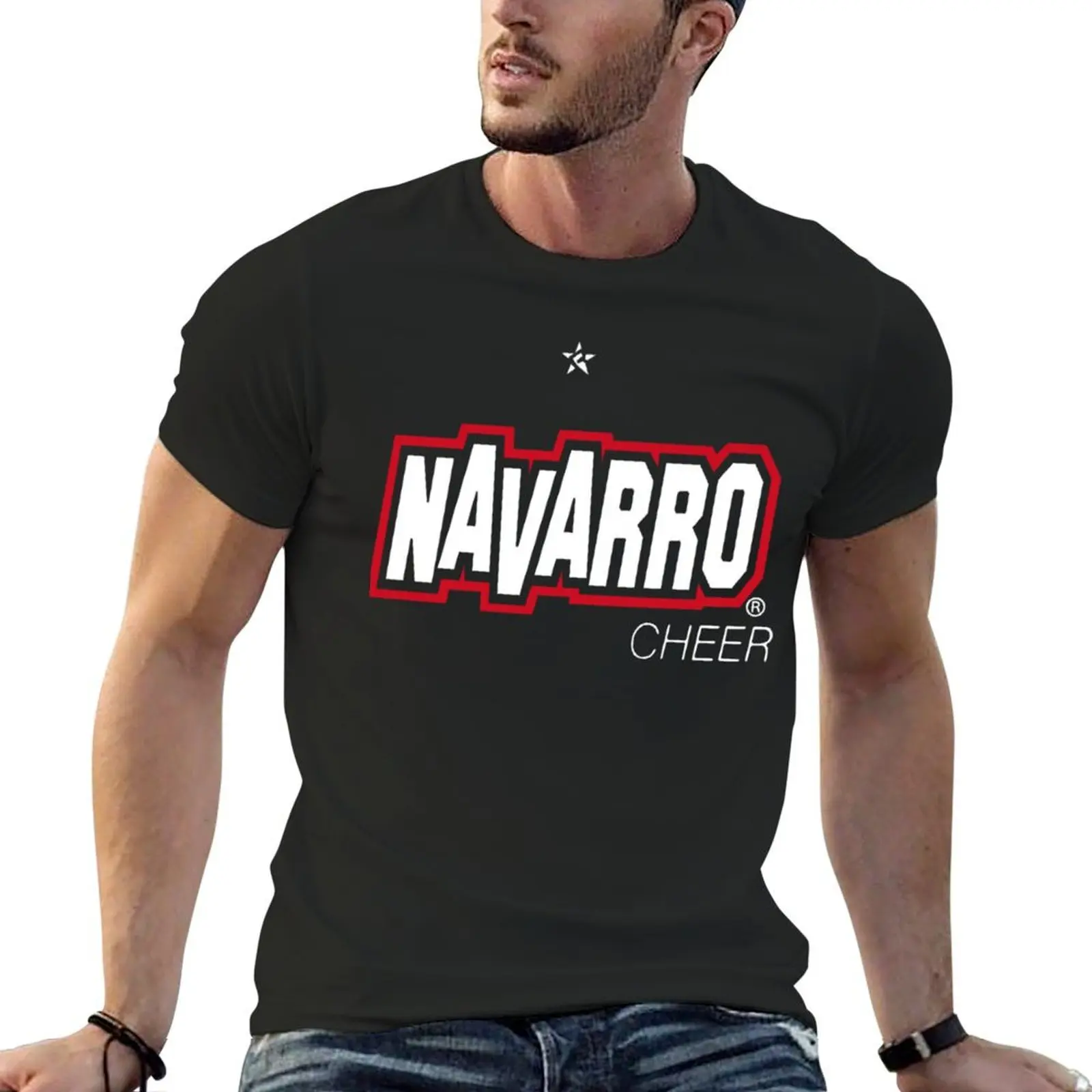 

Navarro Cheer T-Shirt street wear animal prinfor boys quick-drying fruit of the loom mens t shirts
