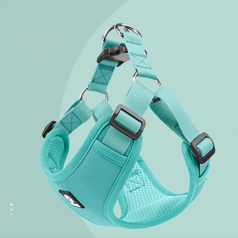 Klassisches Auto-Sicherheitsgeschirr für Hunde, verstellbare Reiseweste für Haustiere mit Sicherheitsgurtclip, crashgetestet, zugfreies Design für kleine und mittlere Hunde_voghion.com