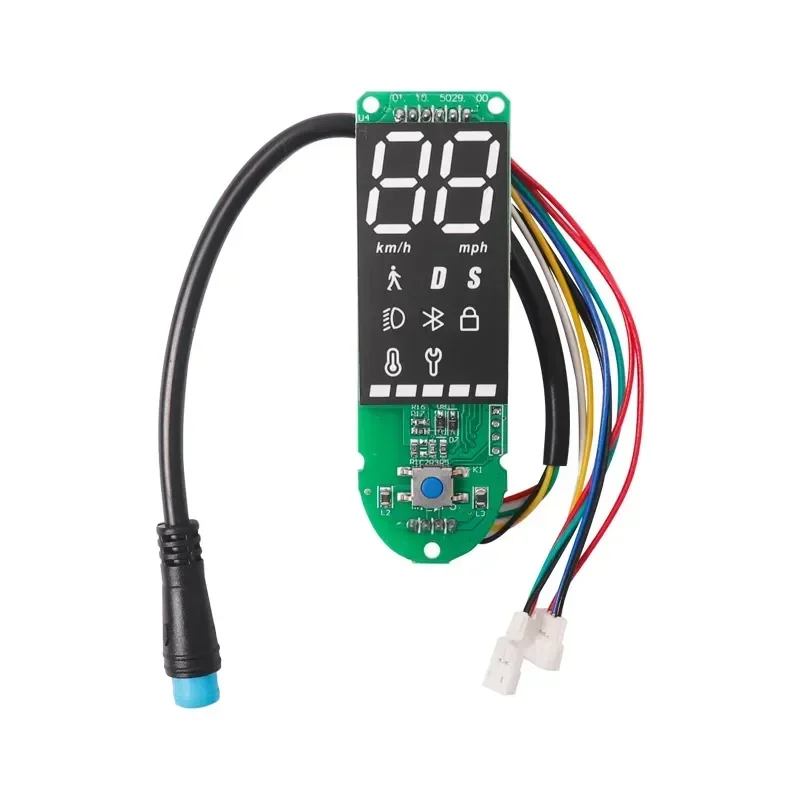 Premium Electric Scooter Dashboard Display Panel with Bluetooth Connectivity
