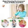 Reusable Book Water Painting Book Early Education Drawing Toys Gifts For Kid's Birthdays, Halloween, Christmas, and Easter 4