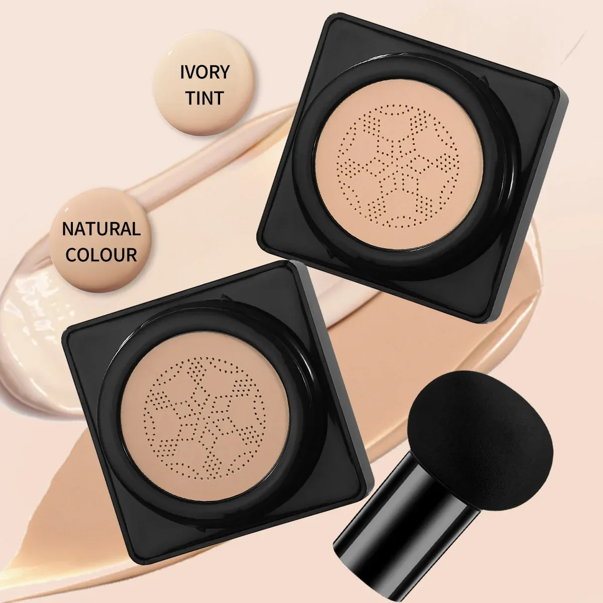 Magic Foundation Mushroom Head Air Cushion CC Cream Waterproof Brighten Foundation Cream Women Base Makeup Face Korean Cosmetics 2