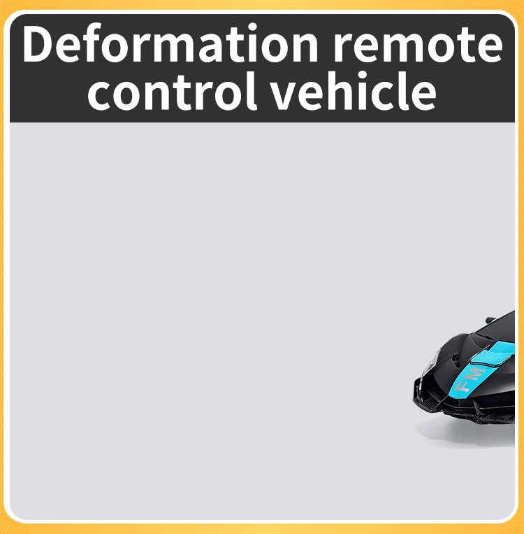 Coche de Control remoto eléctrico 2 en 1, Robot de transformación  automática, modelo de coche, juguete de Robot, vehículo de deformación de  una tecla - AliExpress