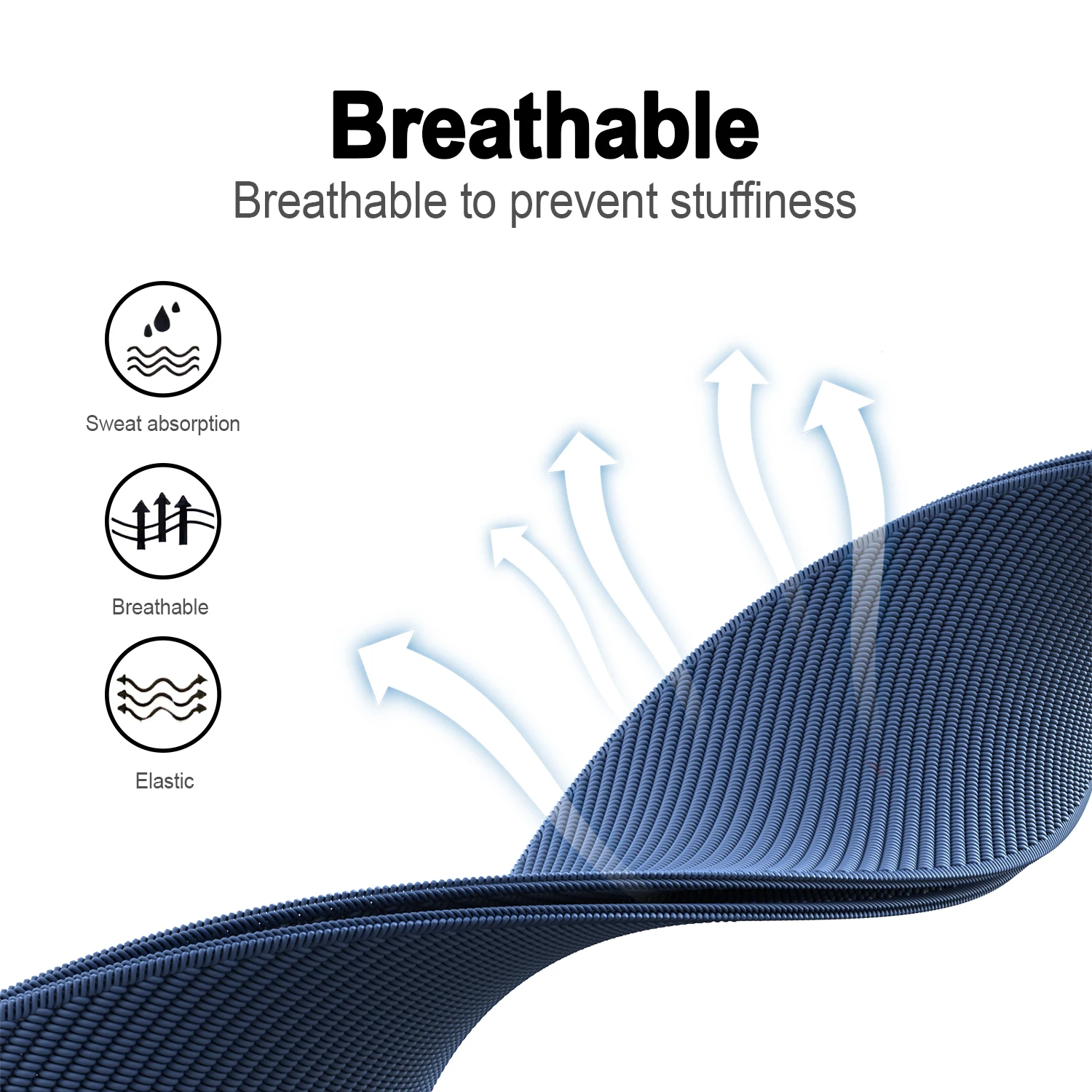 Nylon Stretchy Sport Bracelet - Elastic Wrist Replacement Band