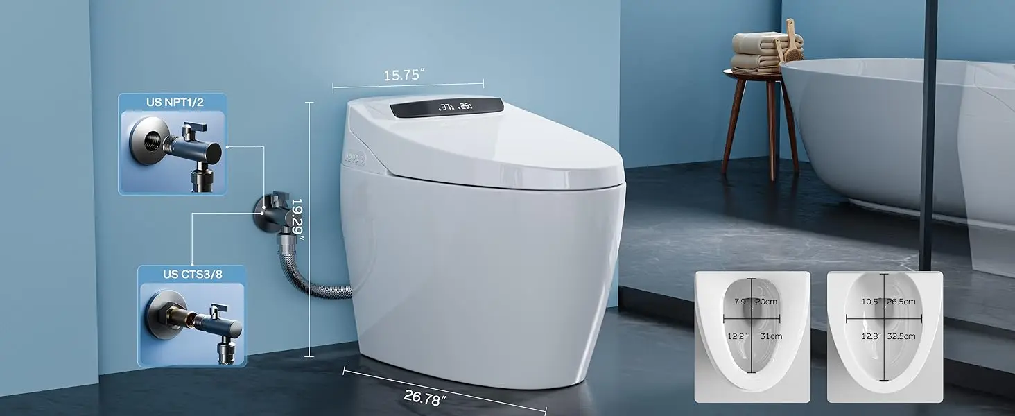 Toilet Size 