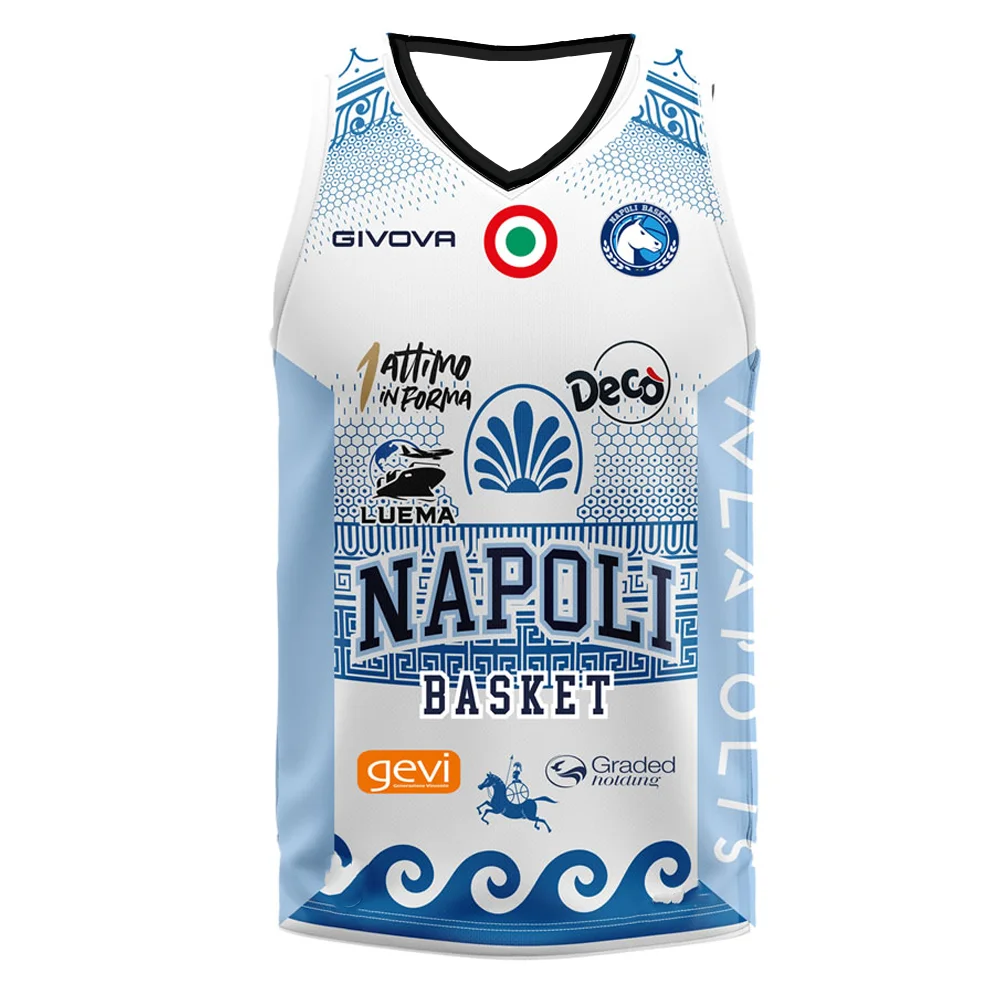 Unisex 2025 New Arrivals Canotta Gara Home stagione NAPOLI LBA