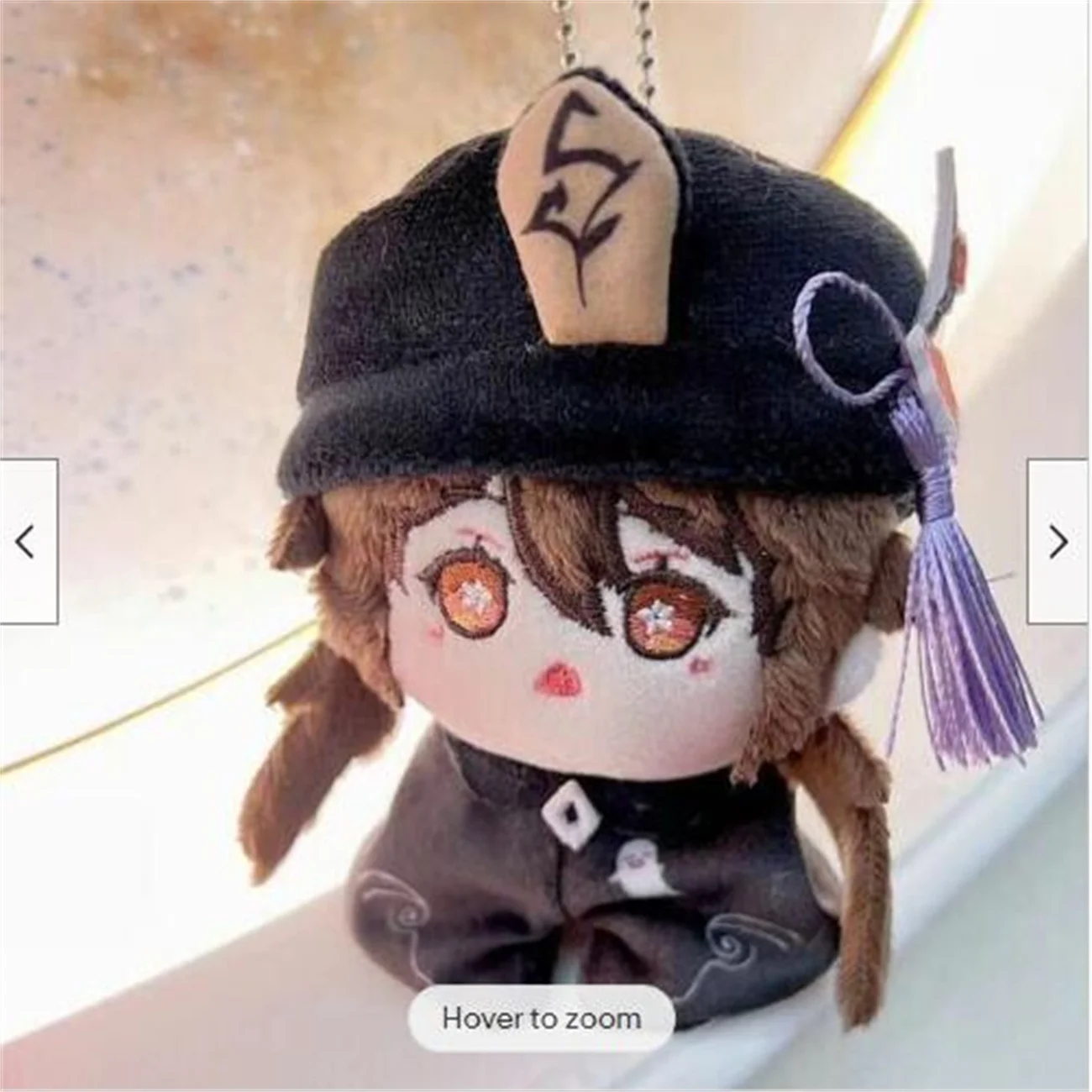 

In Stock 12cm Genshin Impact Hutao Soft Plush Doll Toy Plushie Xmas Gift Anime