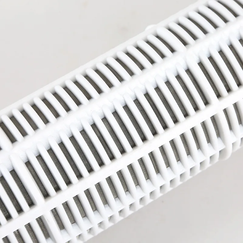 Micro Net Fishbone Filter Element Nylon/Stainless Steel Mesh Filling Water Purifier Pre-Filter Element 10inch