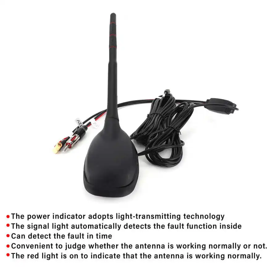 Auto DAB + GPS + FM Antenne Aktive Amplified Top Dach Montieren