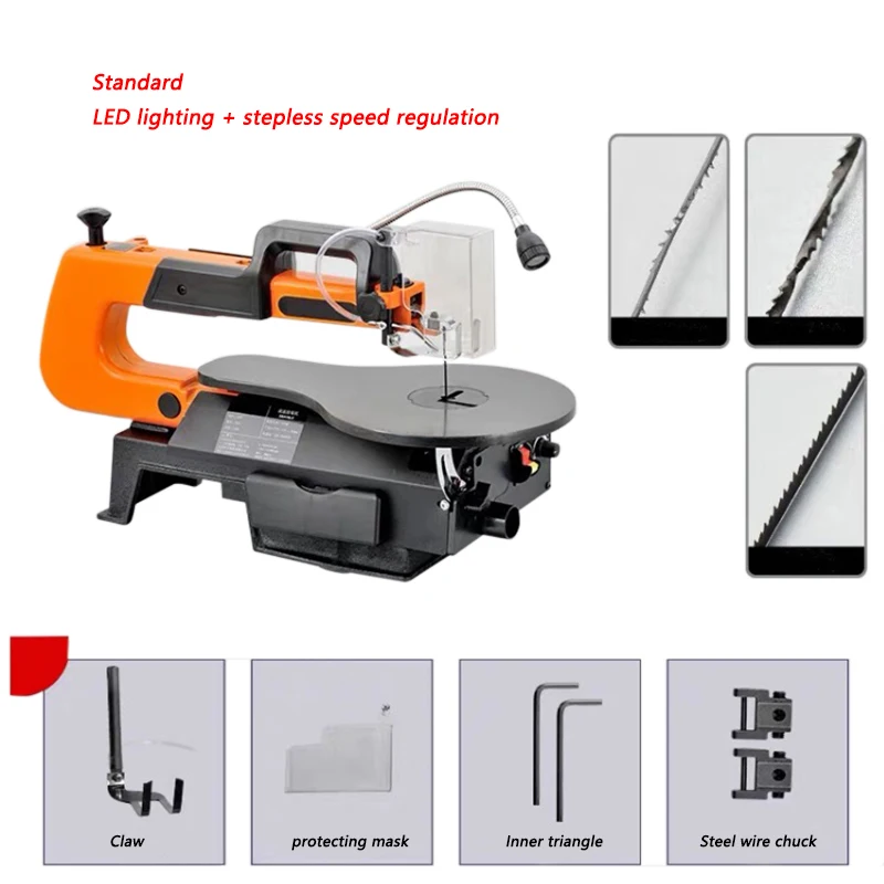 New Electric Jig Saw Bench Saw Woodworking Wire Saw Wire Saw Engraving Machine Speed Adjustable Cutting Machine Table Saw cnc wood router