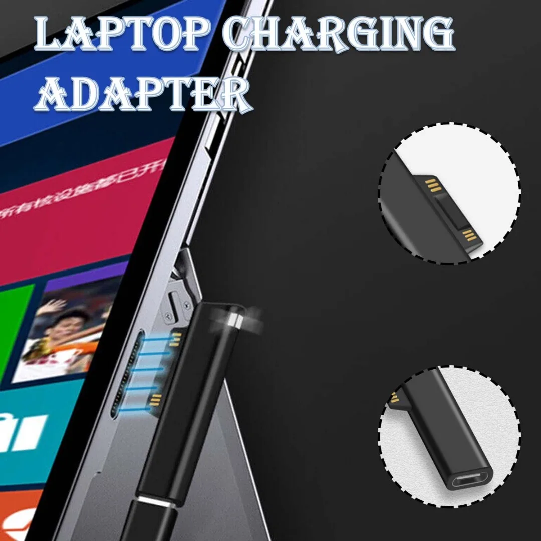 

New Type C Female PD Charging Power Adapter Converter For Surface Pro 3 4 5 6 UK Fine Workmanship and Good Performance