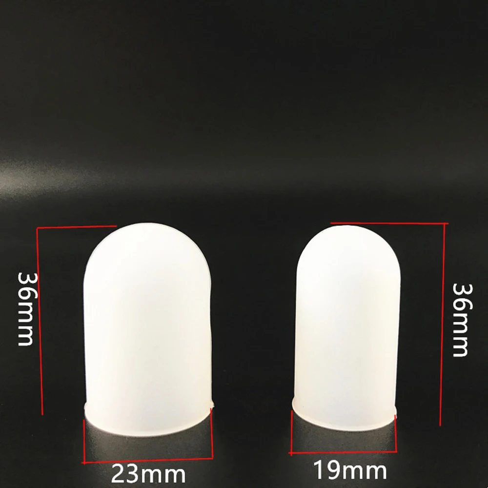 5PC Finger Guard Heat Resistant Anti-skid Silicone Finger Cap Cover Sleeve Anti-scald Protection Kitchen Accessories