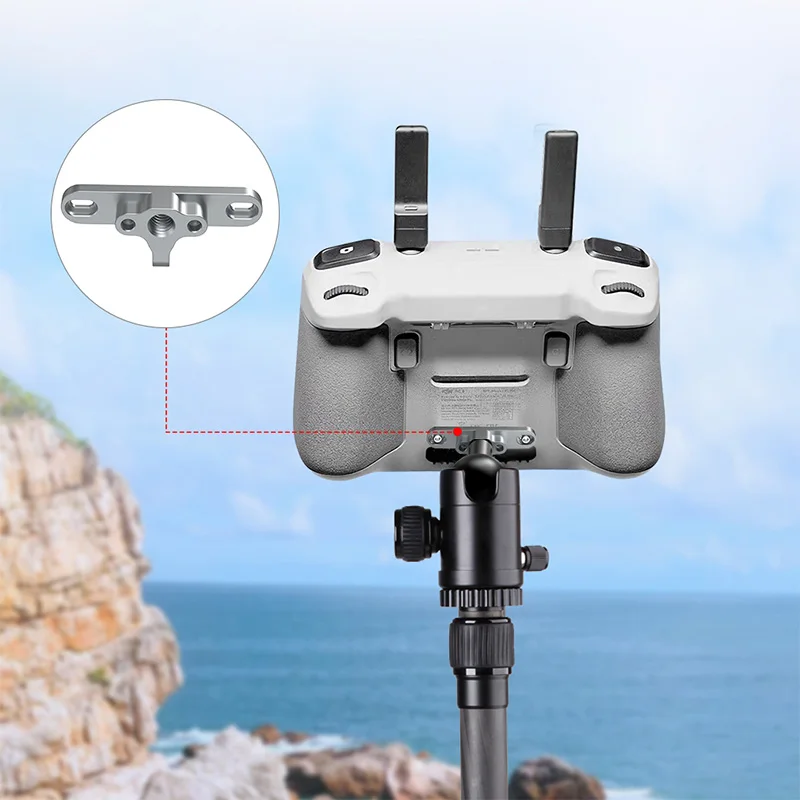 Für DJI RC RC2 Mini 4/3Pro Controller 1/4 "ARRI Lanyard Haken Neck Strap Schnalle Stativ Adapter Bike Mount Hände-Freies Drone Fliegen – Detail 17