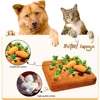 Carrot Snuffle Mat for Dogs Cats Puzzle Toy with 12 Carrots for Small Medium Large Interactive Pet Stress Relief Dogs Chew Toys 4